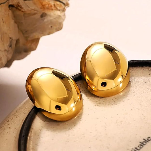 Dome Stud Earrings for Women