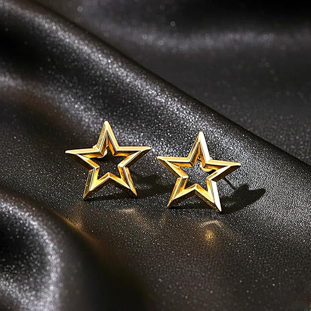 Infinity Knot Stud Earrings for Women & Girls, Stainless Steel Anti Tarnish Base
