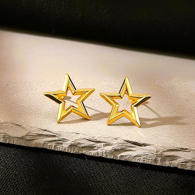 Infinity Knot Stud Earrings for Women & Girls, Stainless Steel Anti Tarnish Base