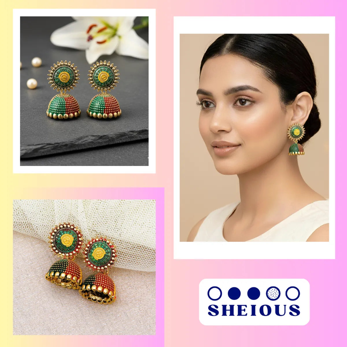 Festive Multicolor Statement For Women