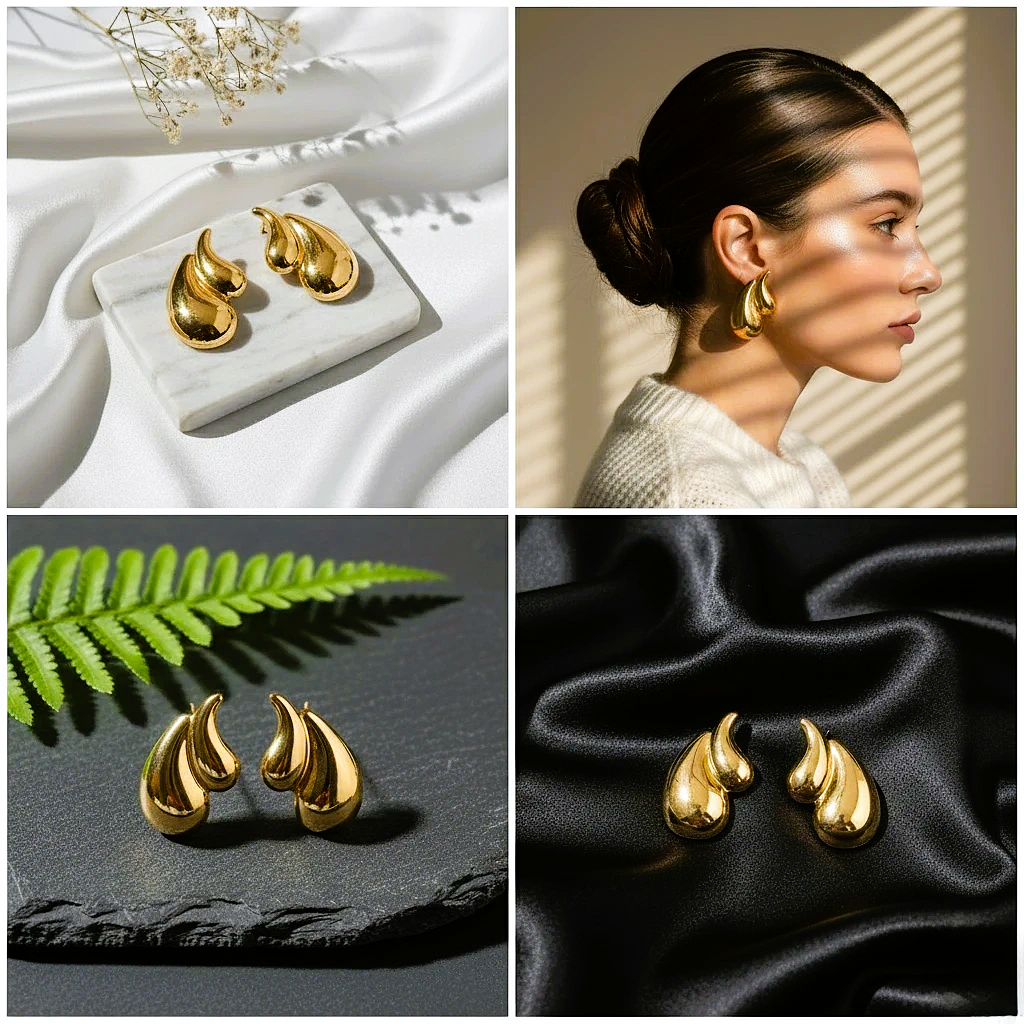 Fluid Drop Studs