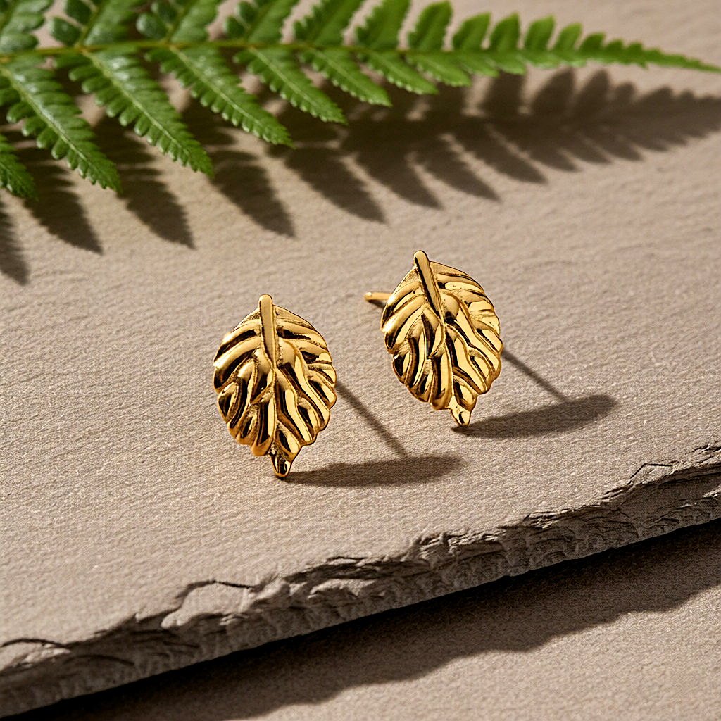 Gold Leaf Charm