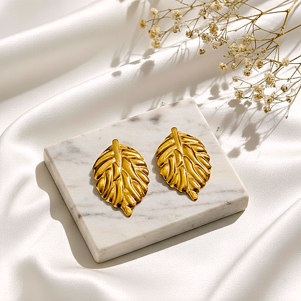 Gold Leaf Charm
