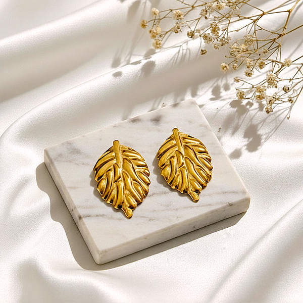 Gold Leaf Charm