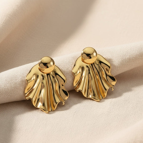 Luxe Ocean Wave Earrings