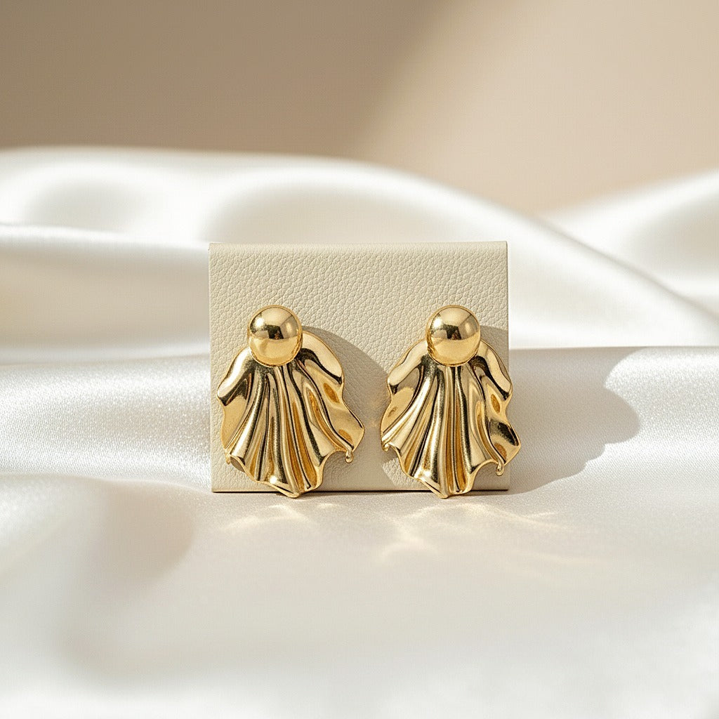 Luxe Ocean Wave Earrings